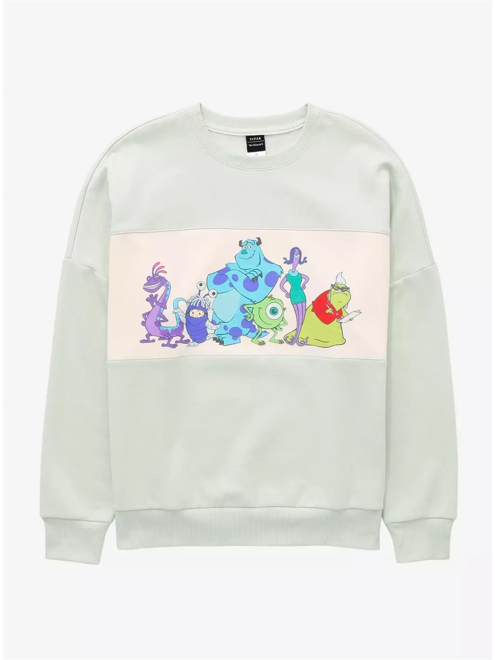 Our Universe Disney Pixar Monsters, Inc.  Women's Crewneck-BoxLunch Exclusive